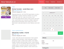 Tablet Screenshot of akce.nekultura.cz